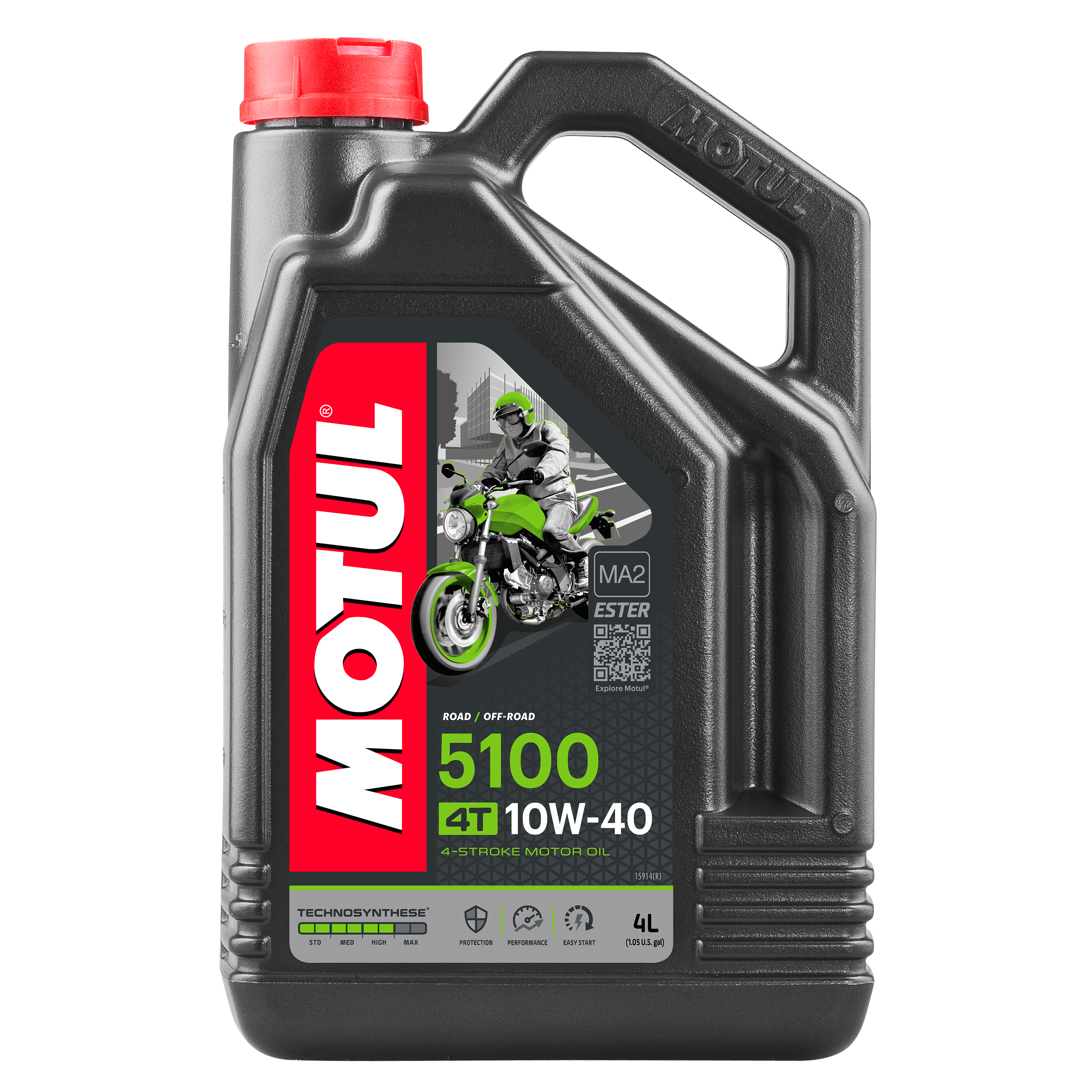 Motul 5100 4T 10W-40, 4 liter