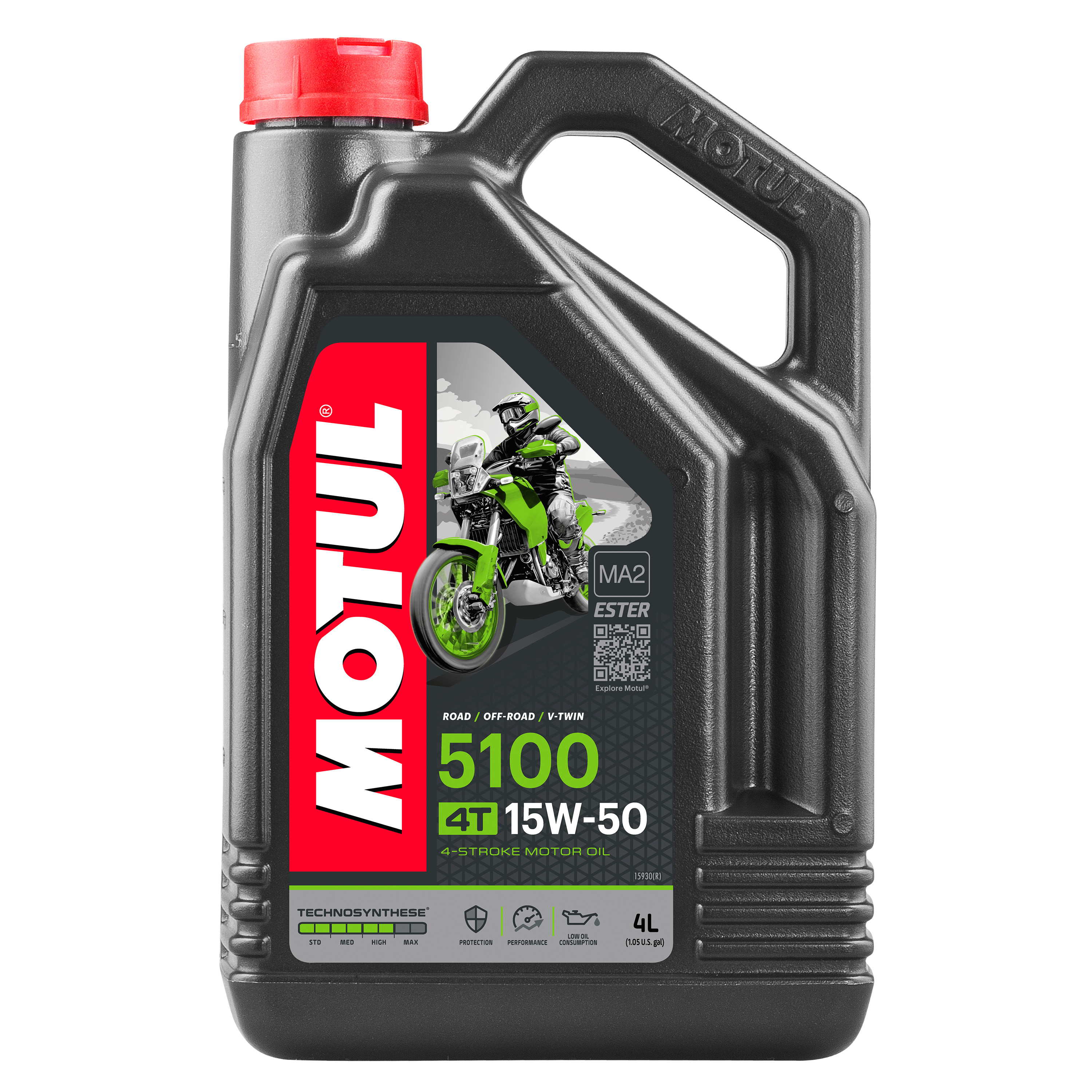 Motul 5100 4T 15W-50, 4 liter