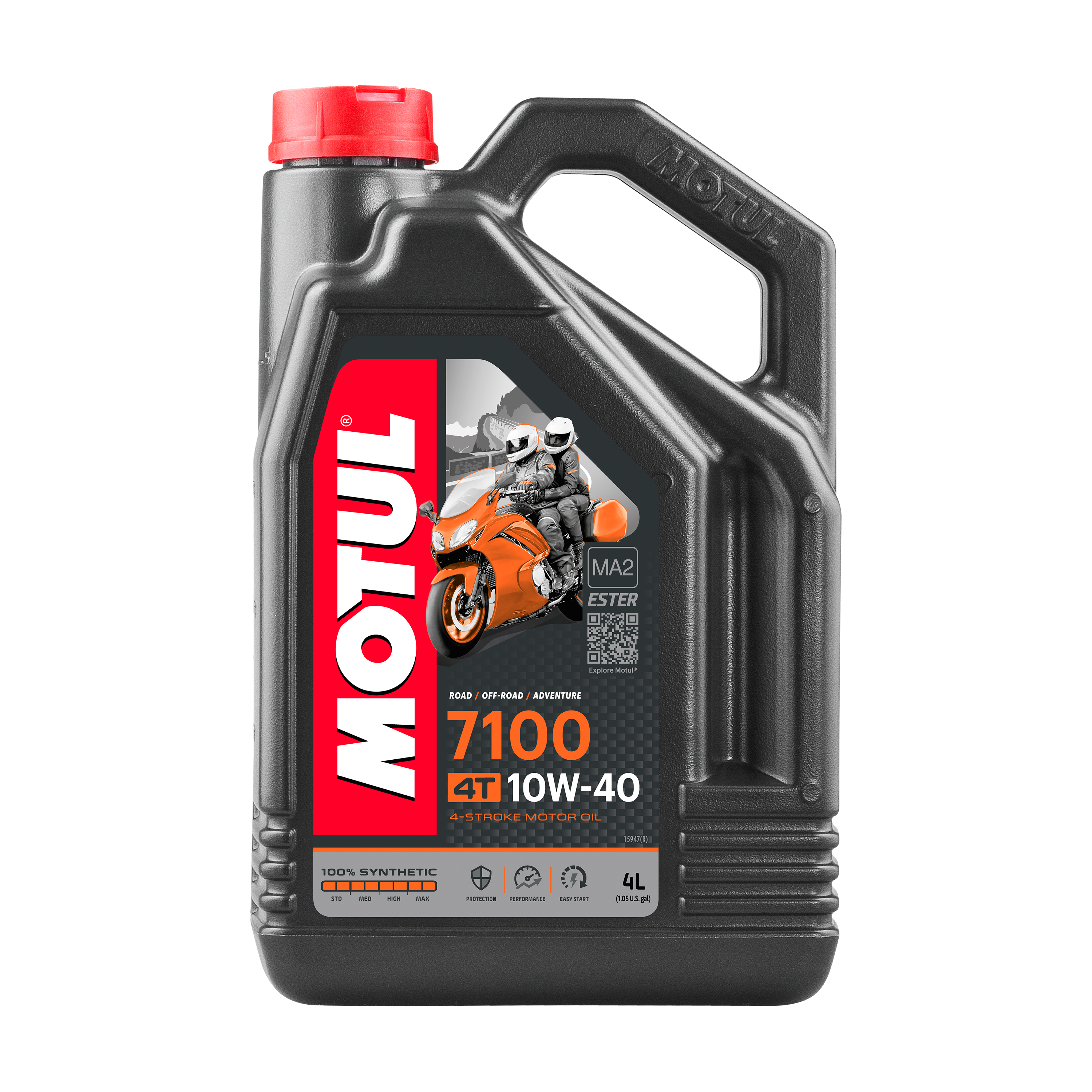 Motul 7100 4T 10W-40, 4 liter