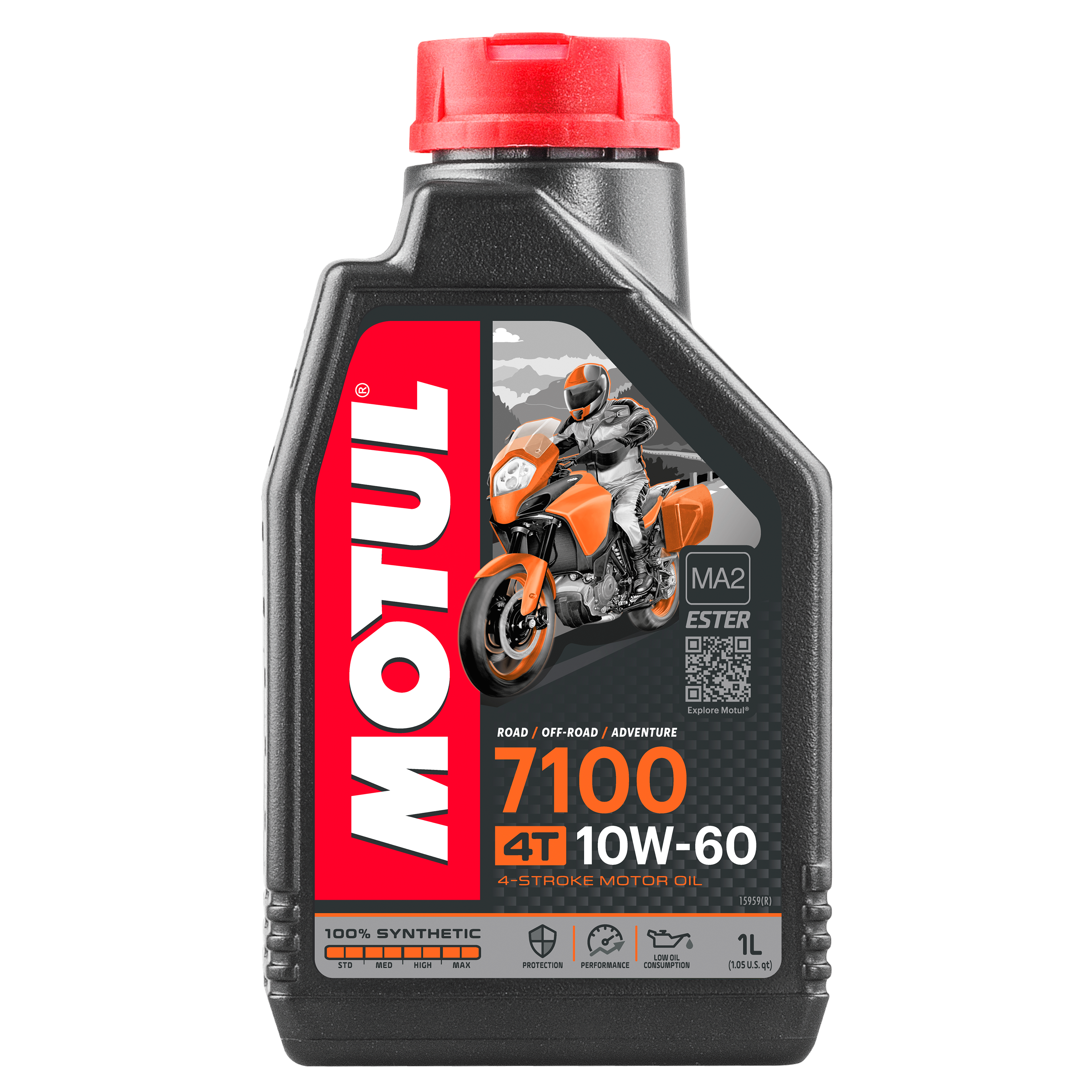Motul 7100 4T 10W-60, 1 liter