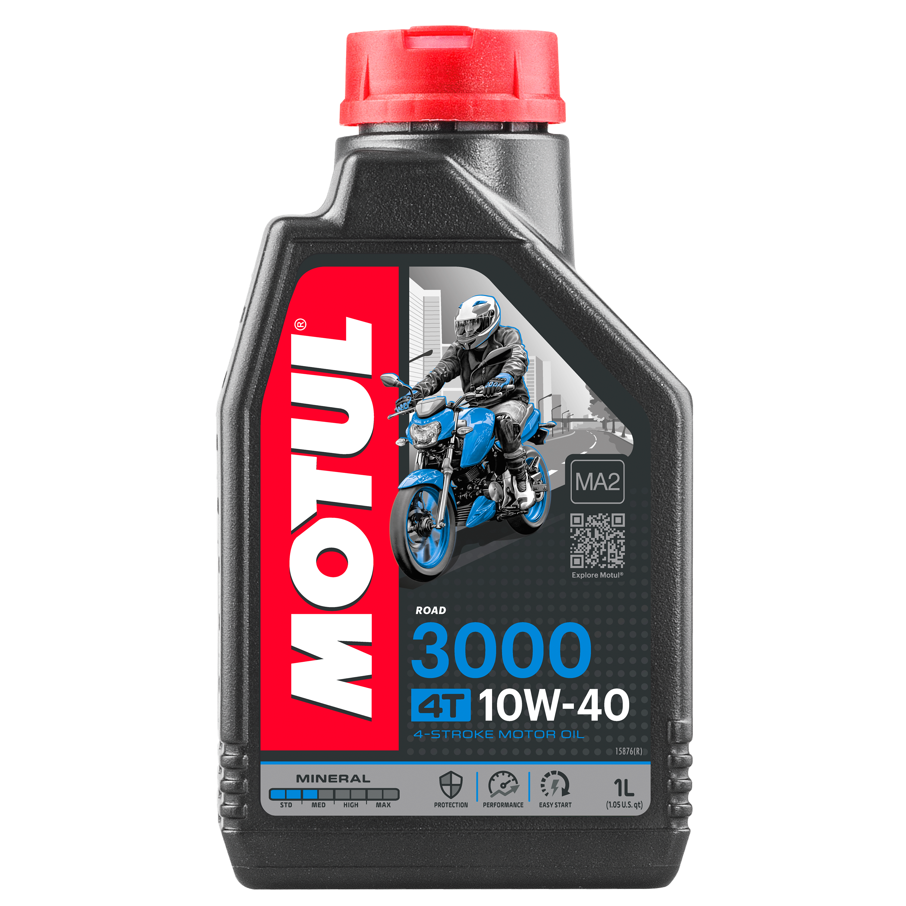 Motul 3000 4T 10W-40, 1 liter