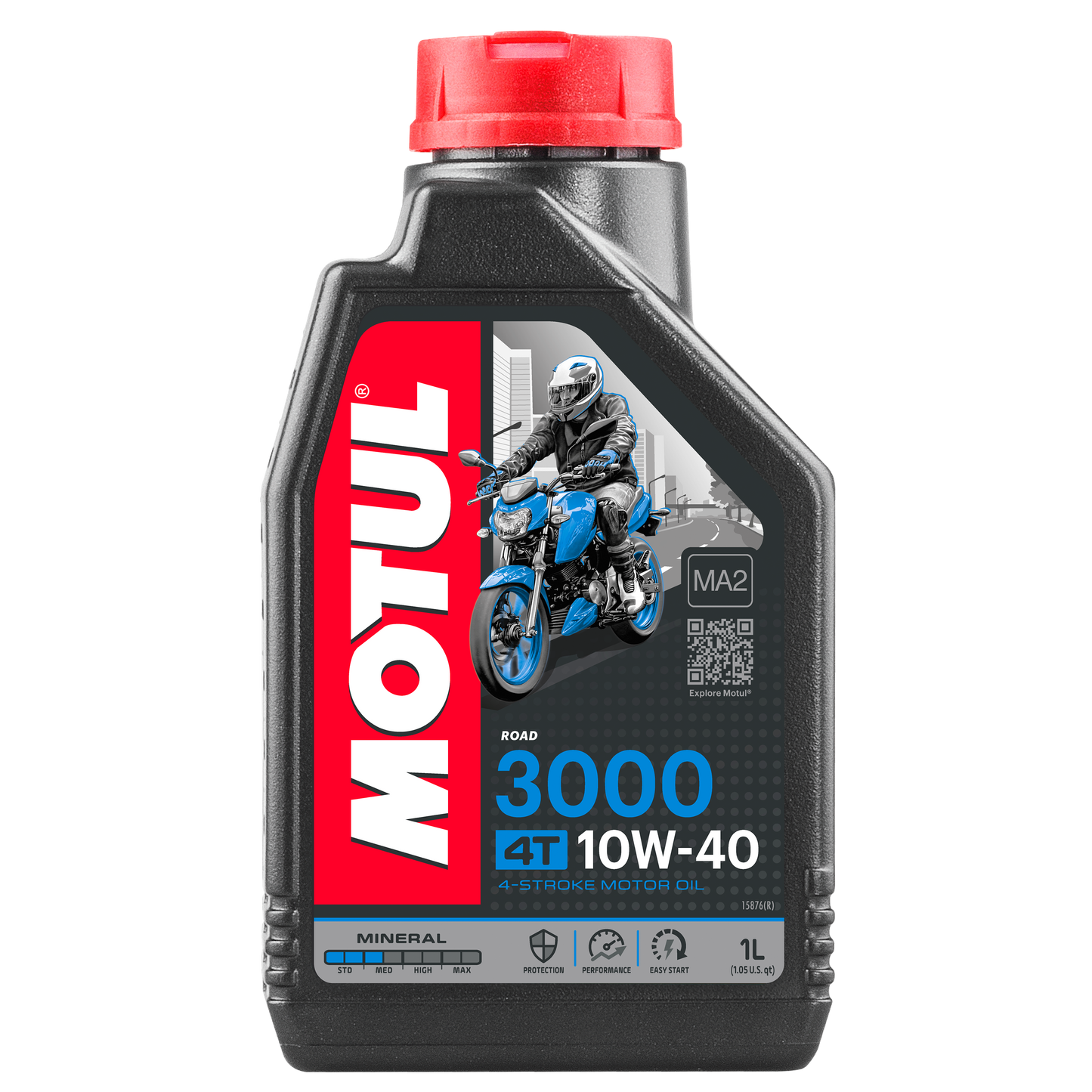 Motul 3000 4T 10W-40, 1 liter