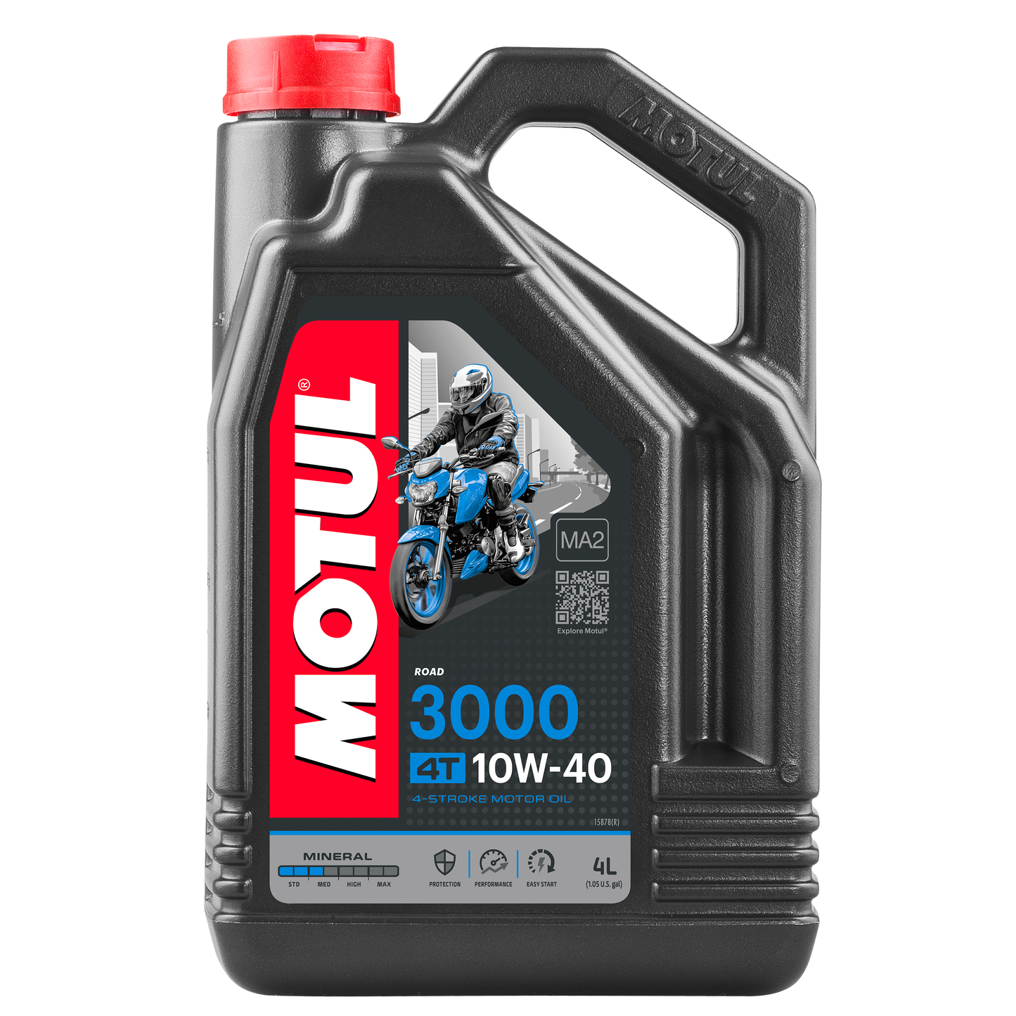 Motul 3000 4T 10W-40, 4 liter