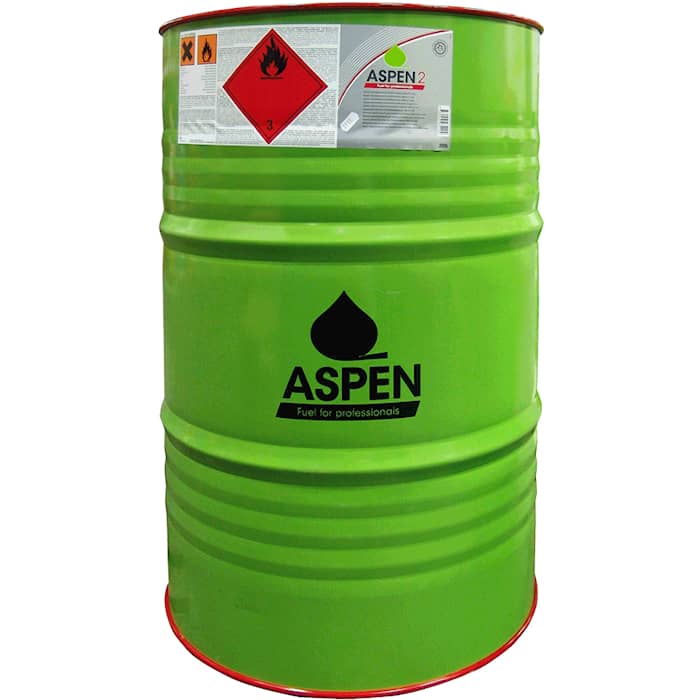 Alkylatbensin Aspen 2-Takt, 200 liter