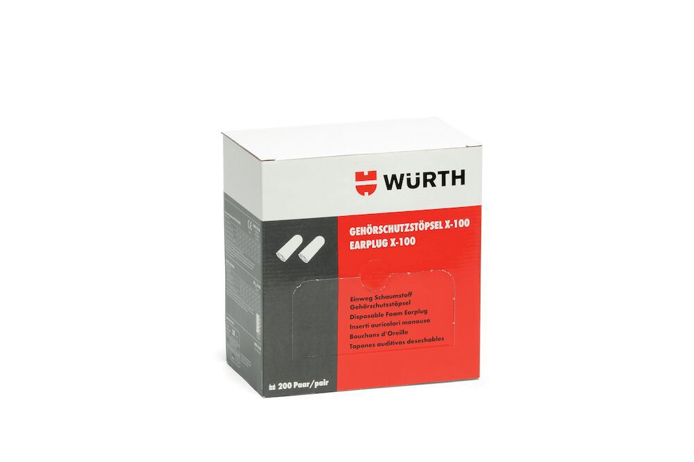WURTH HÖRSELPROPP X-100 200 PAR