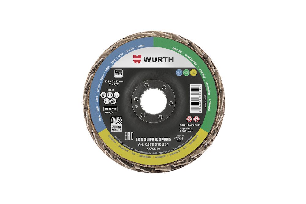 WURTH LAMELLRONDELL PLAN K60 125