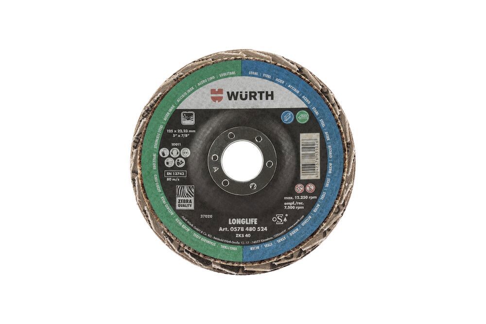 WURTH LAMELLROND PLAN K60 115MM