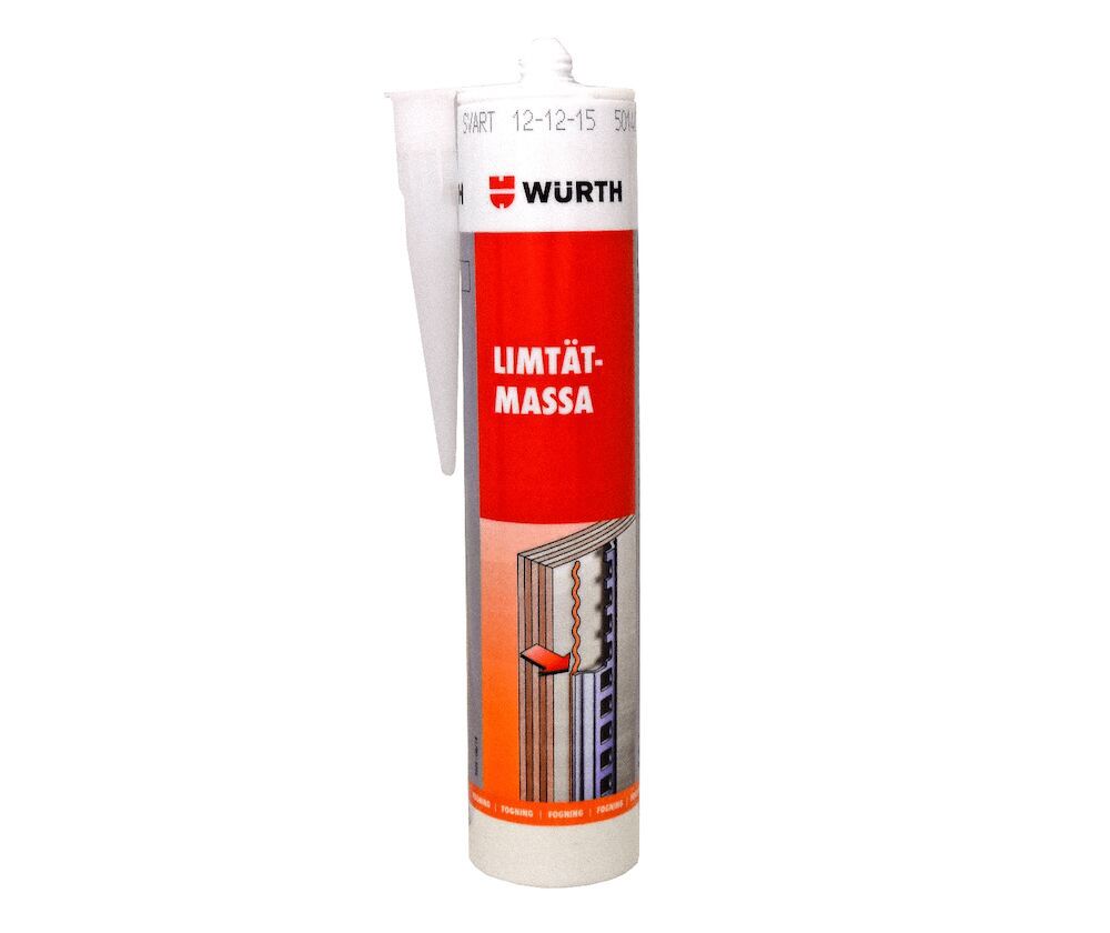 WURTH LIMTÄTMASSA TRANSPARENT 290 ML