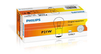 Philips Vision P21W, 12V 21W BA15s, 1st