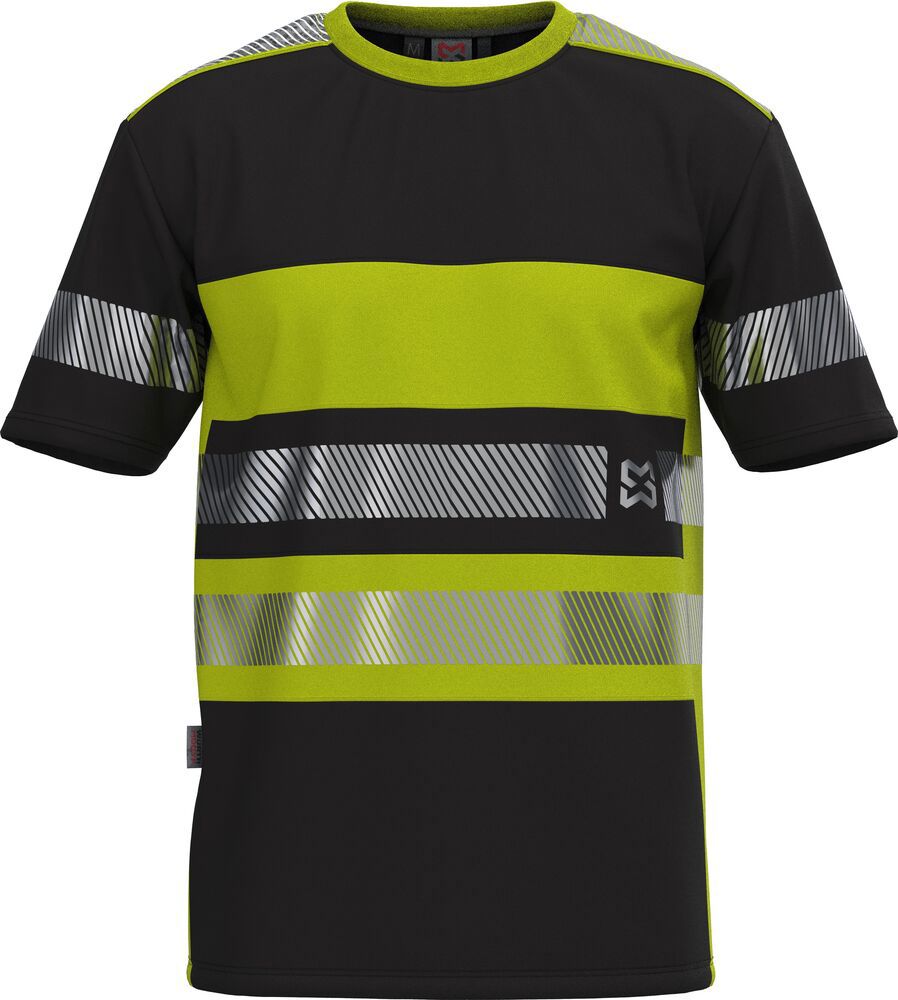 WURTH T-SHIRT NORDIC SV/GUL 5XL