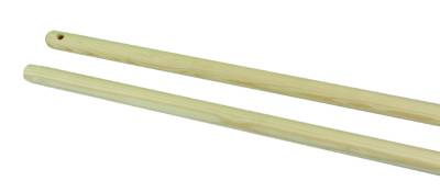 Träskaft, omålat för sopborstar 1,5m