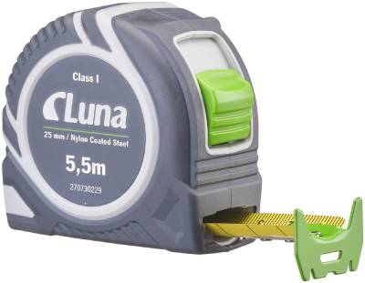 LUNA MÄTBAND PUSH LOCK 5,5M 25MM