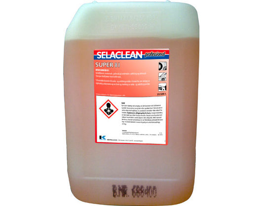 Petrobaserad Avfettning Selaclean Super 81, 25 liter