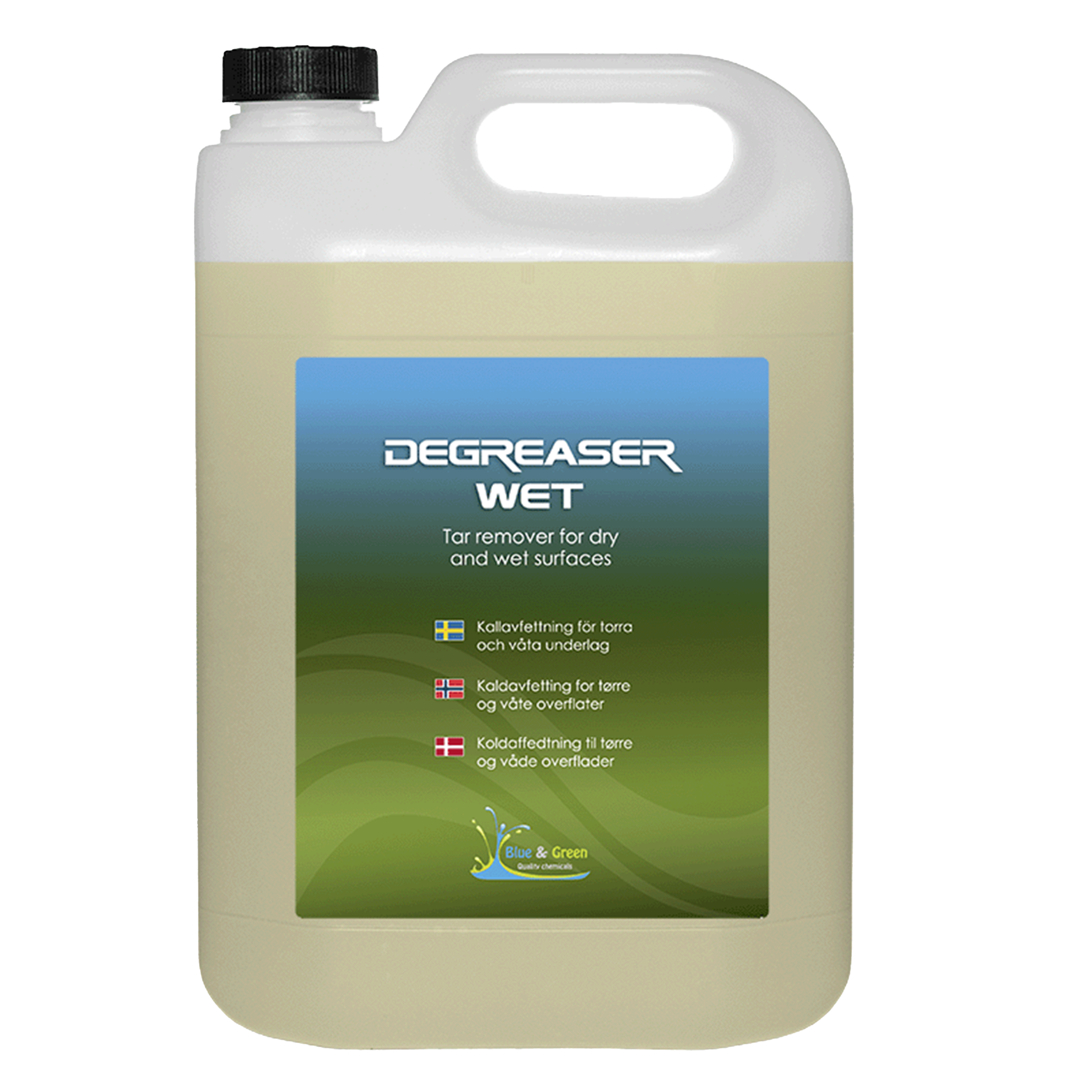 Kallavfettning Blue & Green Degreaser Wet, 25 liter