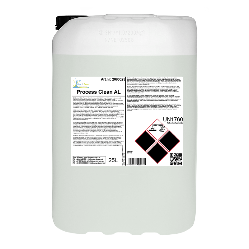 Pulimac Developer Process Cleaner Alkalisk Avfettning Blue & Green Process Cleaner AL, 25L – SGA Trading AB