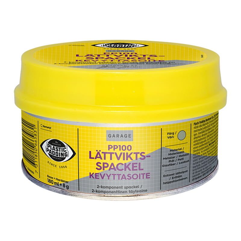 Lättviktsspackel - Plastic Padding PP100 Lättviktsspackel, 180ml