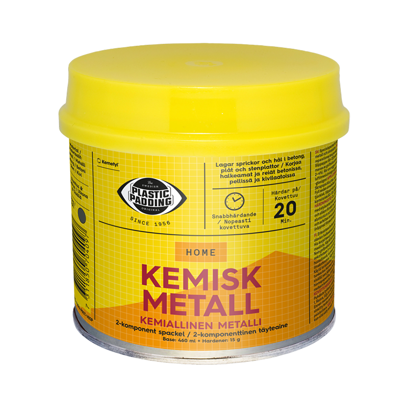 Stark Metallim - Plastic Padding Kemisk Metall, 460ml
