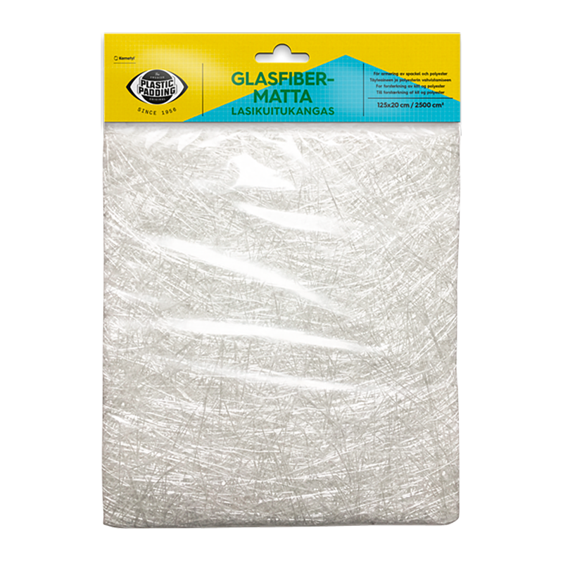 Glasfibermatta - Plastic Padding Glasfibermatta för Spackel