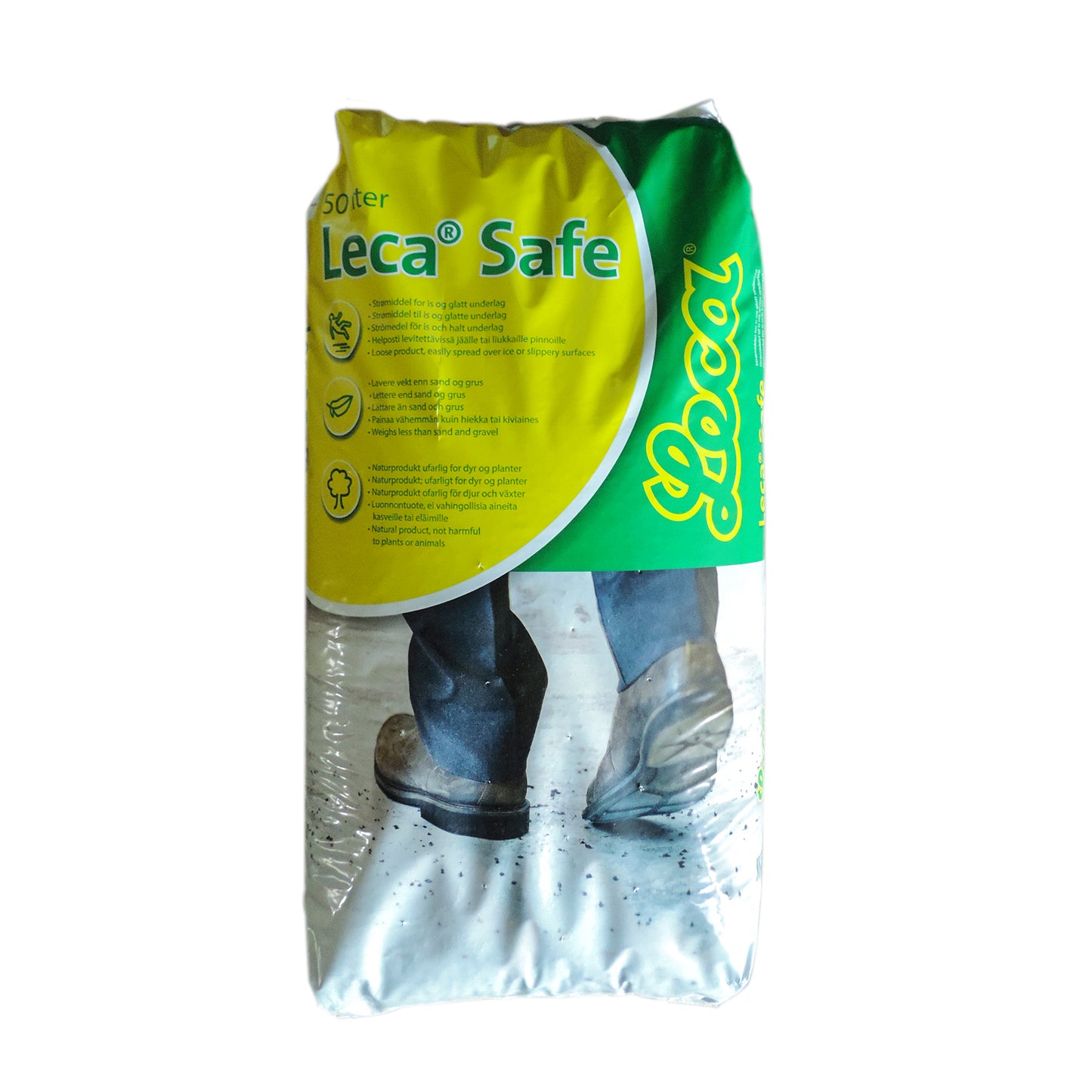 Halkskydd Leca Safe Anti-Halk, 50 liter