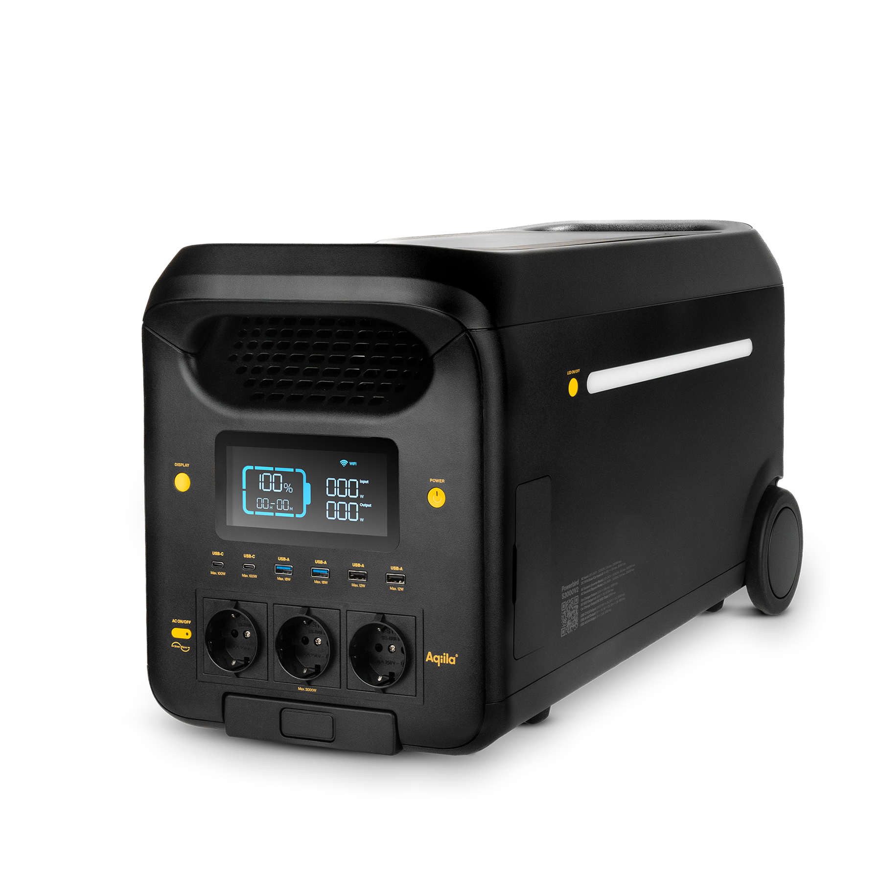 Aqiila Powerbird S3000V2 portabel powerstation 3 000W
