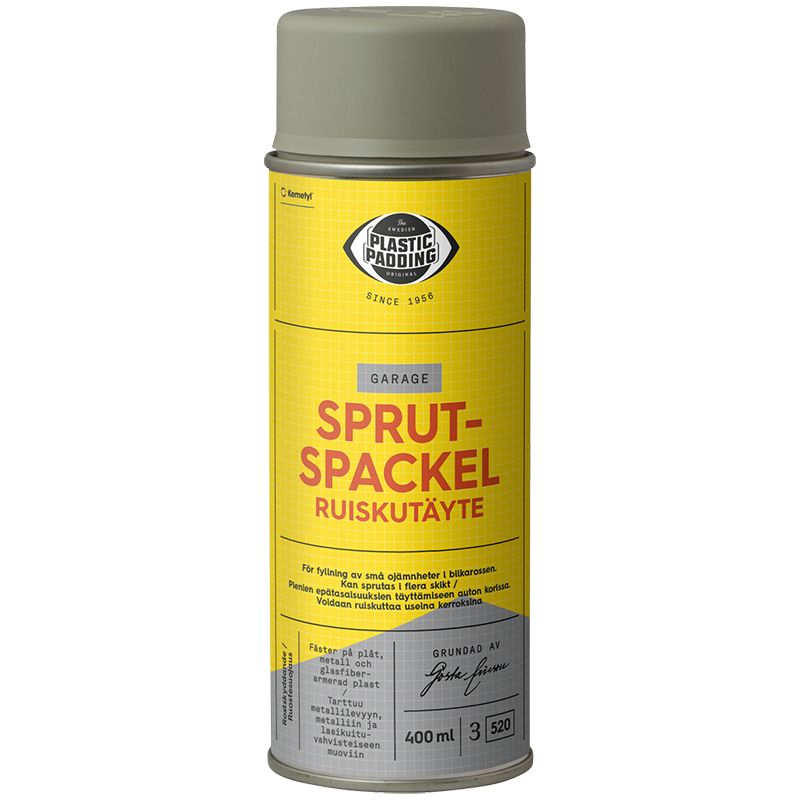 Karosseri reparation - Plastic Padding Sprutspackel, 400ml