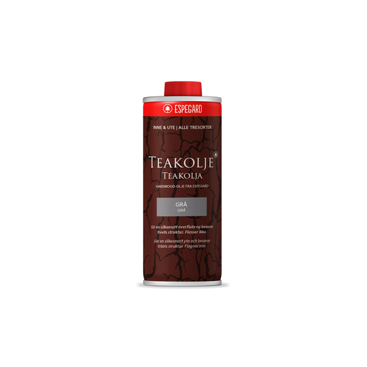 Teakolja Espegard Grå, Spray 500 ml