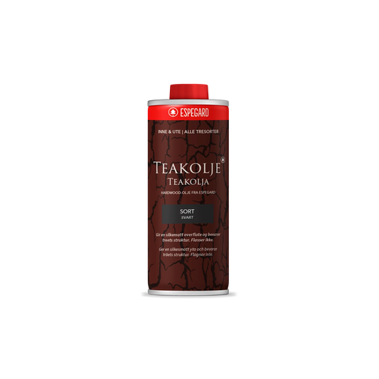 Teakolja Espegard Svart, Spray 500 ml