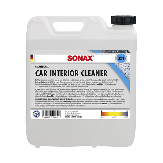 Sonax Professional Car Interior Cleaner, 10 liter