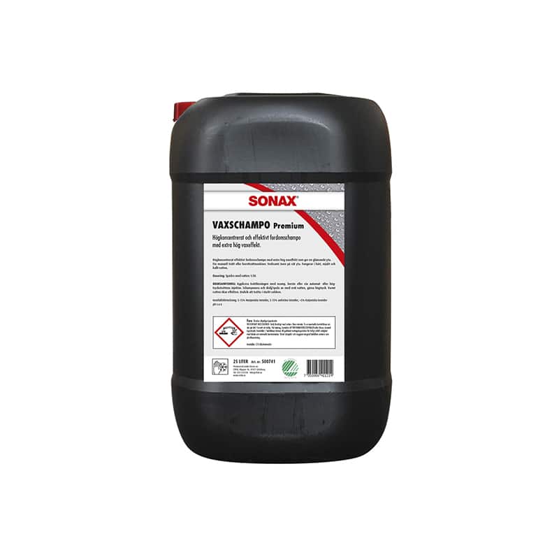Bilschampo Sonax Vaxschampo Premium Svanenmärkt, 25 liter