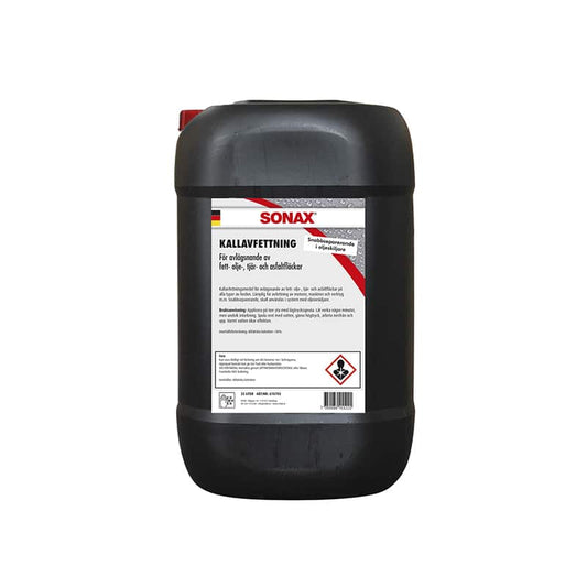 Sonax Kallavfettning Kemikaliesvepet, 25 liter