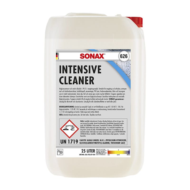 Sonax Intensive Cleaner Kemikaliesvepet, 25 liter