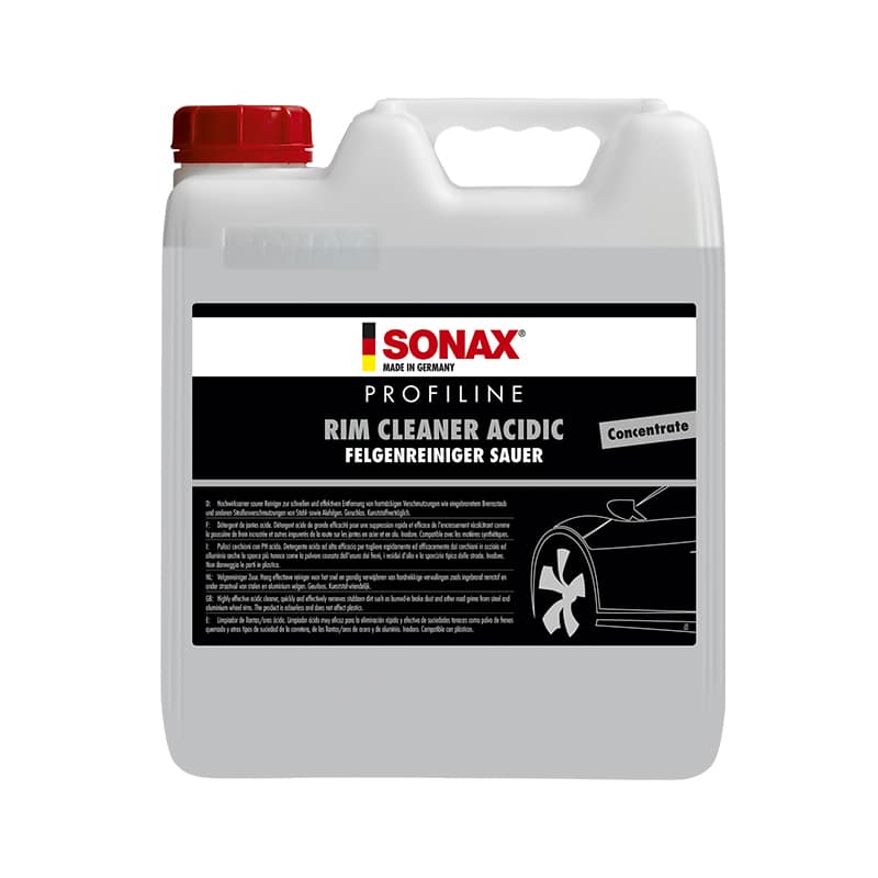 Fälsyrarengöring Sonax Profiline Fälgsyra Koncentrat, 10 liter