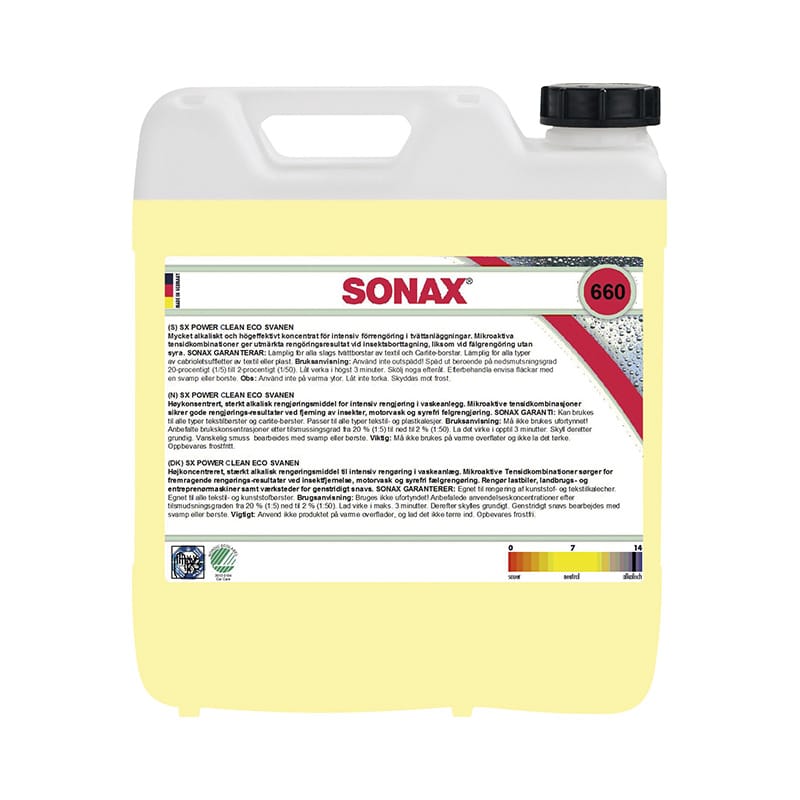 Sonax Power Clean Ecoline Svanenmärkt, 10 liter