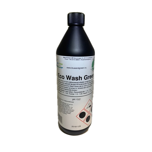 Alkalisk Avfettning Blue & Green ECO Wash Green, 1 liter