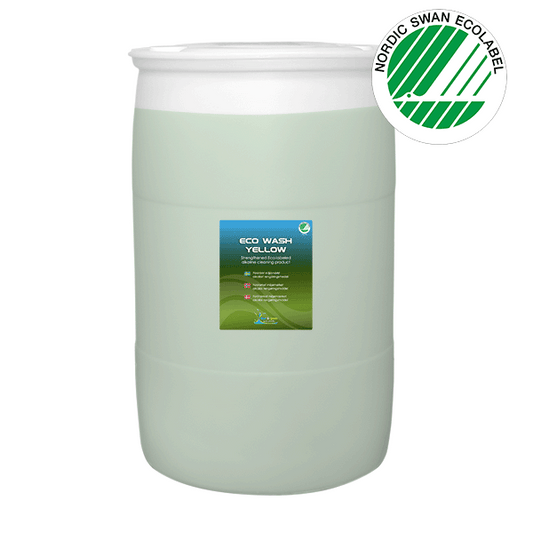 Alkalisk Avfettning Blue & Green ECO Wash Yellow, 200 liter