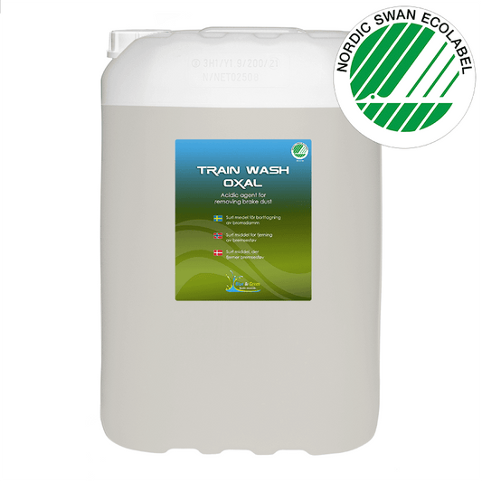 Blue & Green Train Wash Oxal, 25 liter