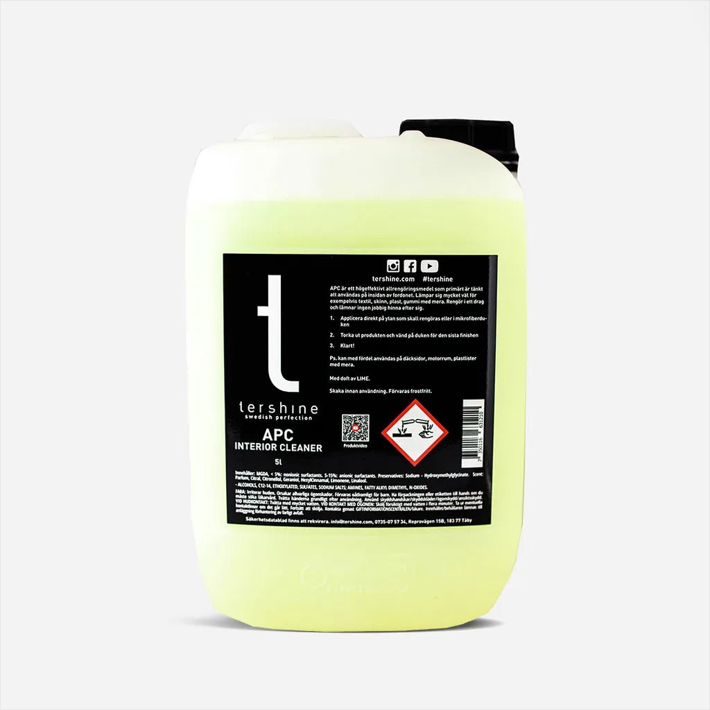 Interiörrengöring Tershine APC - Interior Cleaner Lime, 5 liter