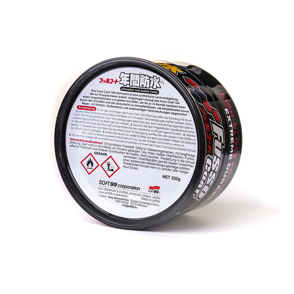 Vax Soft99 New Fusso Coat Dark Wax 12 Months, 200g