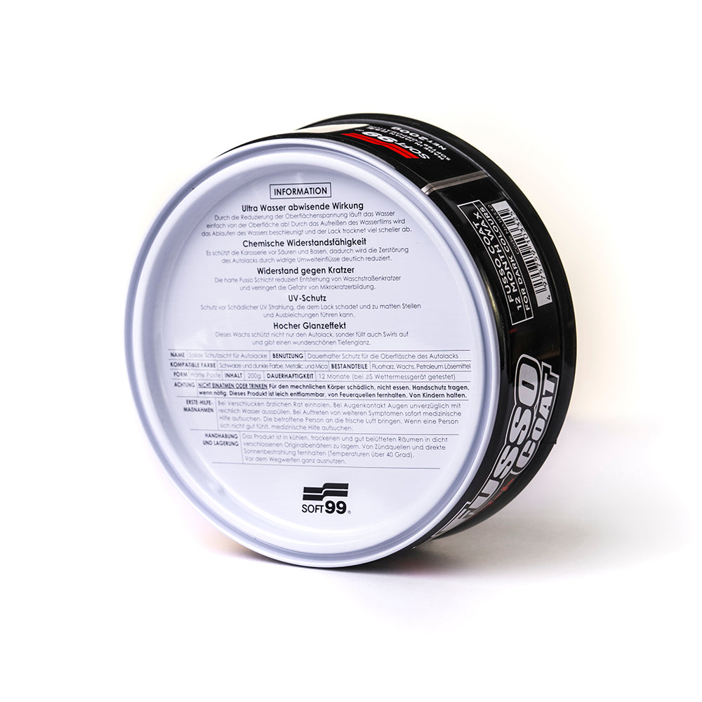 Vax Soft99 New Fusso Coat Dark Wax 12 Months, 200g