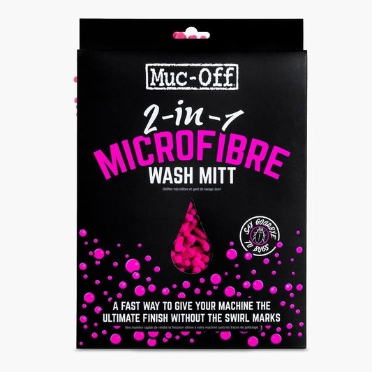 Muc-Off 2-in-1 Chenille Microfibre Wash Mitt