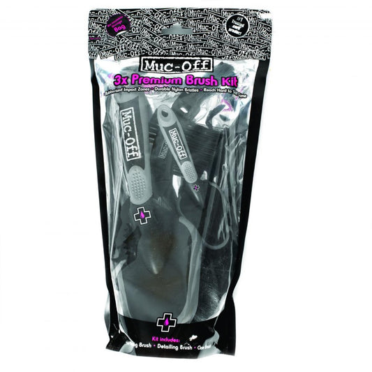 Muc-Off 3 x Premium Brush Kit