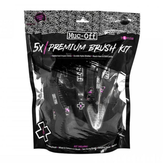 Muc-Off 5 x Premium Brush Kit
