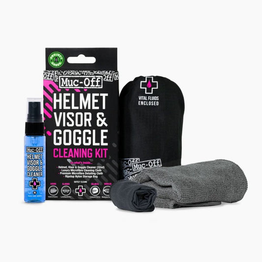 Muc-Off Helmet, Visor & Goggle Cleaning Kit