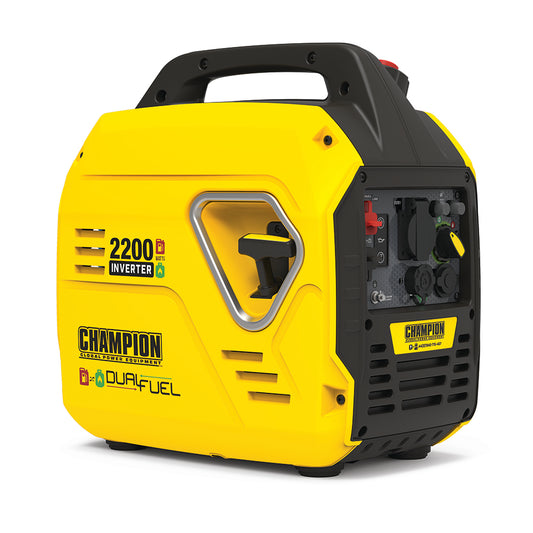 Elverk Champion Inverterelverk 2200W - The Mighty Atom, Dual Fuel