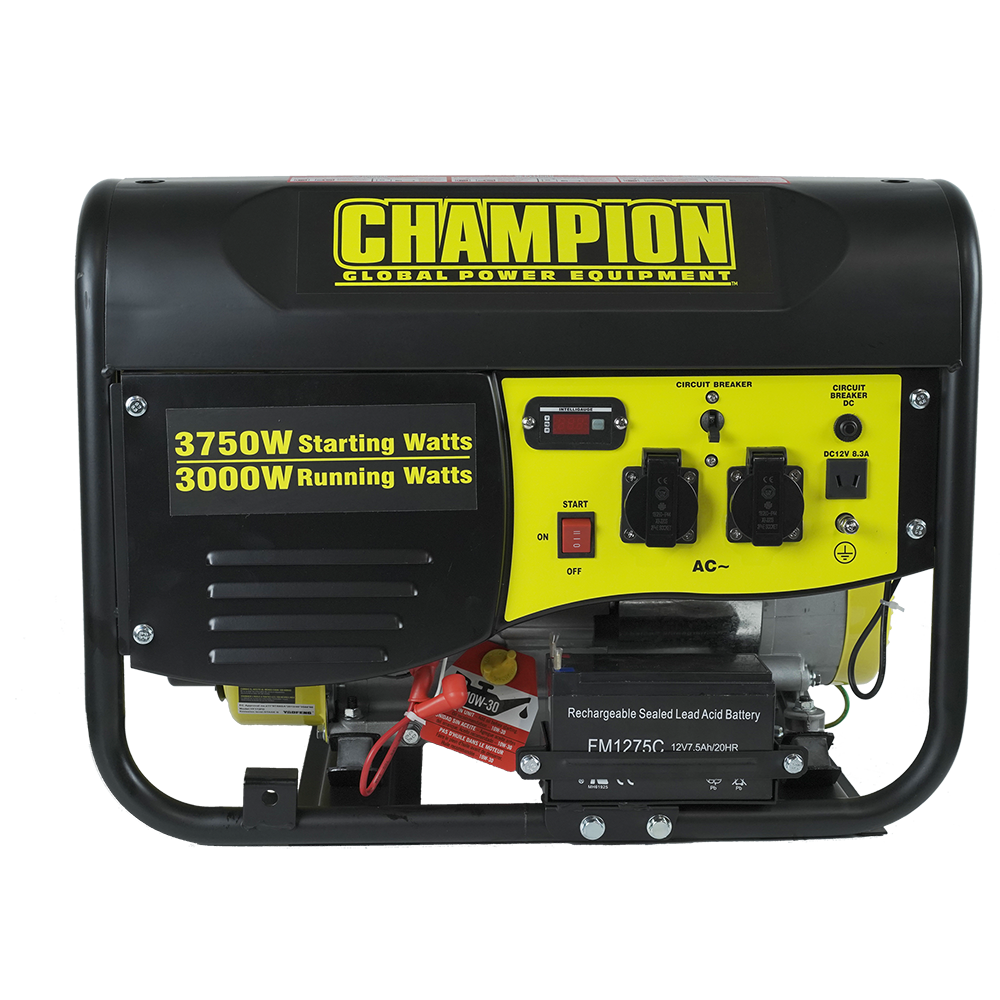 Elverk Champion Bensin 3500W CPG4000E1-EU-SC