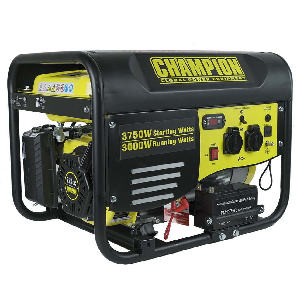 Elverk Champion Bensin 3500W CPG4000E1-EU-SC