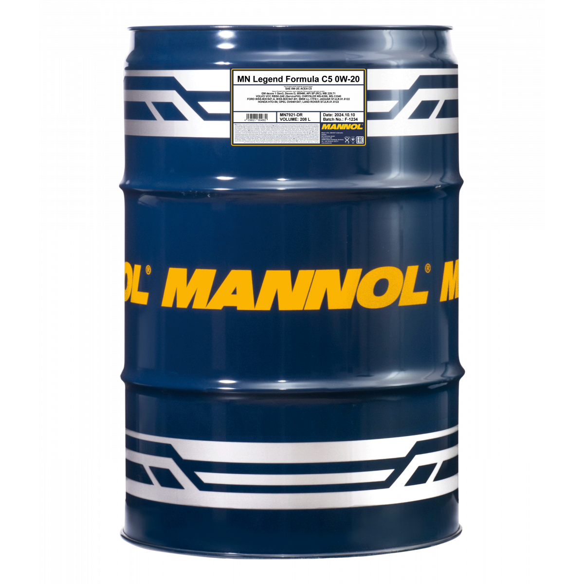 Motorolja Mannol MN7921-1 LEGEND FORMULA C5 0W-20, 208 liter