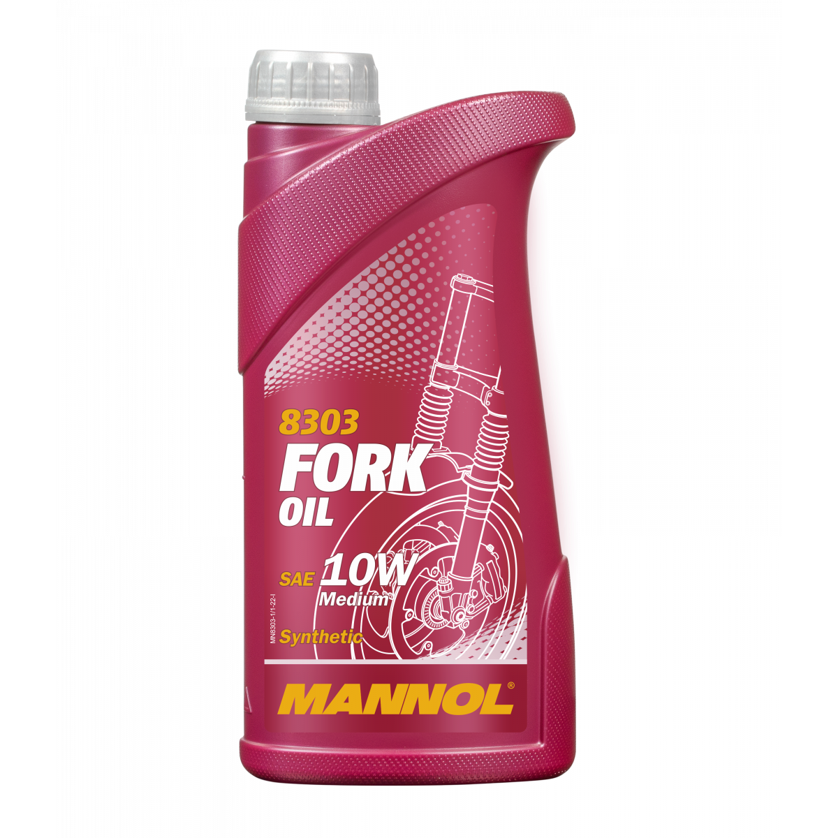 Hydralolja Mannol MN8303 Fork Oil 10W, 1 liter