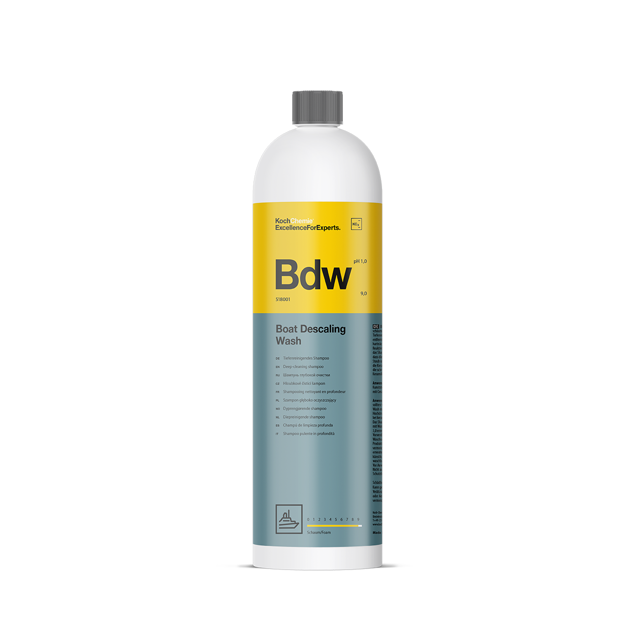 Båtschampo Koch-Chemie Boat Descaling Wash, 1 liter