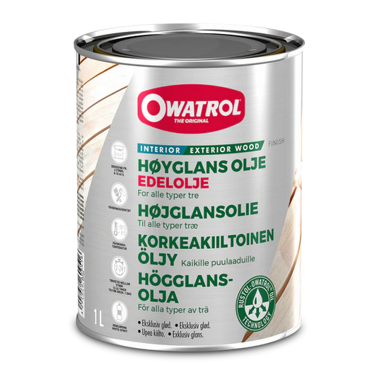 Ädelolja Owatrol Högblank, 1 liter